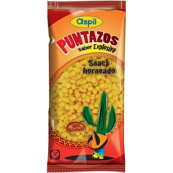 Aperitivo multicereal con maiz sabor barbacoa ASPIL, bolsa 110 g - 0.11 kg - Imagen del producto en Findit