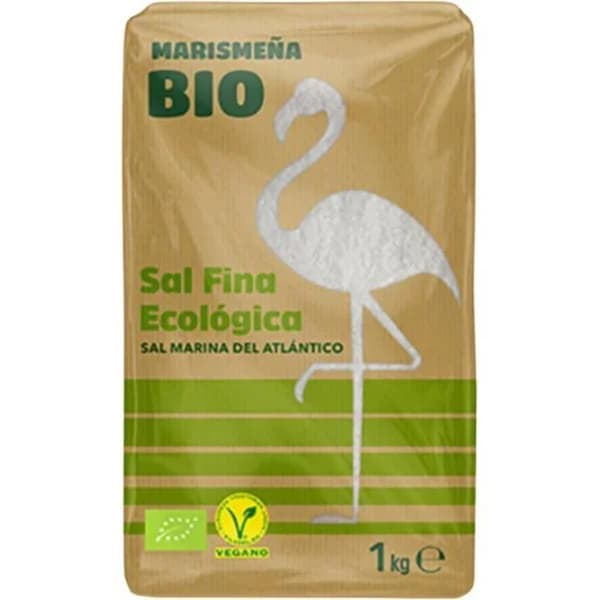 Sal fina Marismeña eco VERITAS, paquete 1 kg - 1 kg - Imagen del producto en Findit