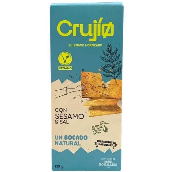 Snack con sésamo y sal CRUJÍO, bolsa 126 g - 0.13 kg - Imagen del producto en Findit