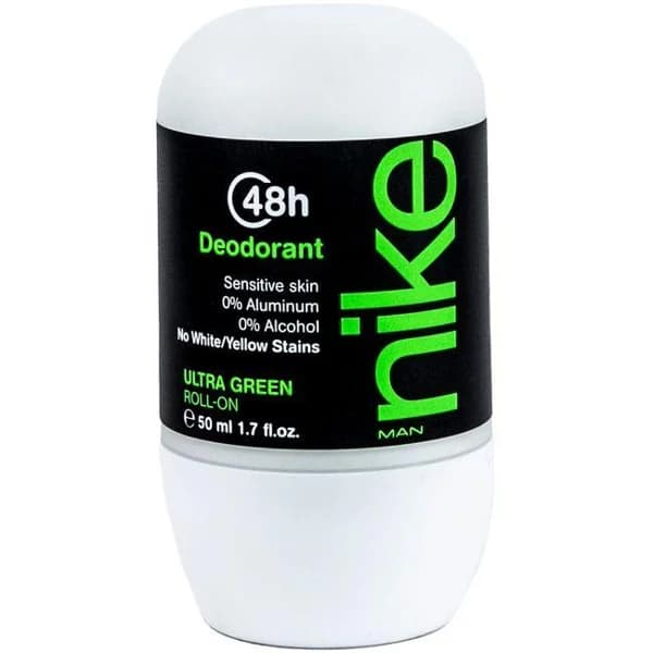 Desodorante ultra green NIKE, roll on 50 ml - 1 ud - Imagen del producto en Findit