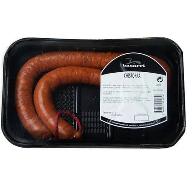 Chistorra BASARRI, bandeja aprox. 280 g - 0.28 kg - Imagen del producto en Findit
