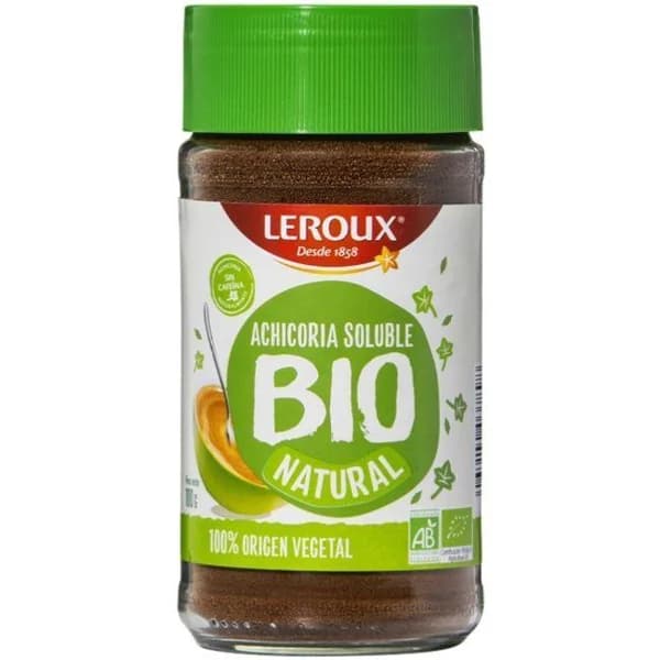 Achicoria soluble bio natural LEROUX, frasco 100 g - 0.1 kg - Imagen del producto en Findit
