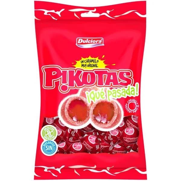 Pikotas de cereza Lc DULCIORA, bolsa 52 g - 1 ud - Imagen del producto en Findit