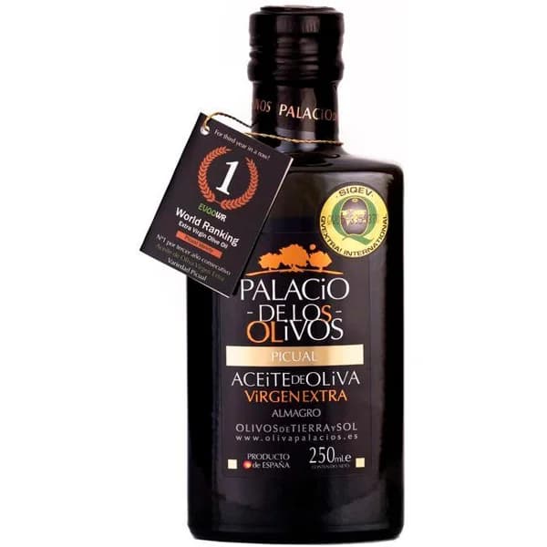 Aceite de oliva v. extra PALACIO de los OLIVOS, botella 25 cl - 0.25 l - Imagen del producto en Findit