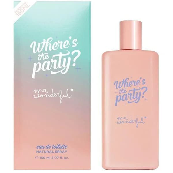 Colonia Where's The Party MR WONDERFUL, vaporizador 150 ml - 1 ud - Imagen del producto en Findit