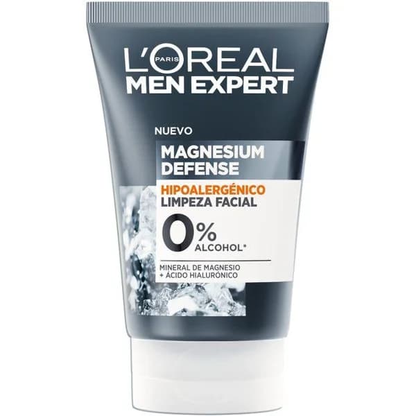 Limpiador facial magnesium L`OREAL MEN EXPERT, tubo 100 ml - 0.1 l - Imagen del producto en Findit