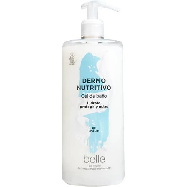 Gel de baño dermo nutritivo BELLE, dosificador 750 ml - 0.75 l - Imagen del producto en Findit