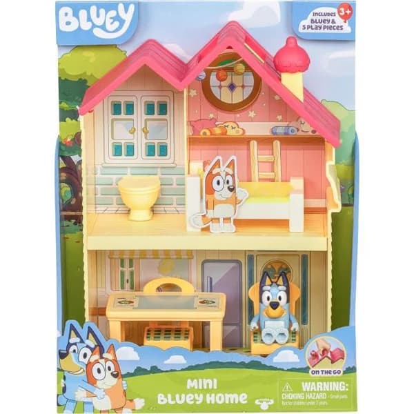 Mini Heeler Home, casita con figura, edad rec:+3 años BLUEY - 1 ud - Imagen del producto en Findit