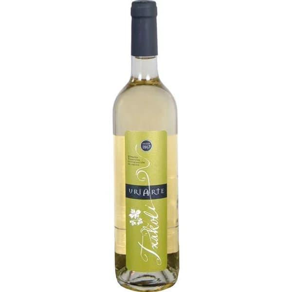 Txakoli D.O. Bizkaia URIARTE, botella 75 cl - 0.75 l - Imagen del producto en Findit