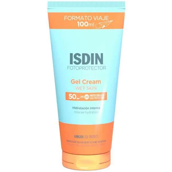 Fotoprotector gel crema SPF50+ ISDIN, tubo 100 ml - 0.1 l - Imagen del producto en Findit
