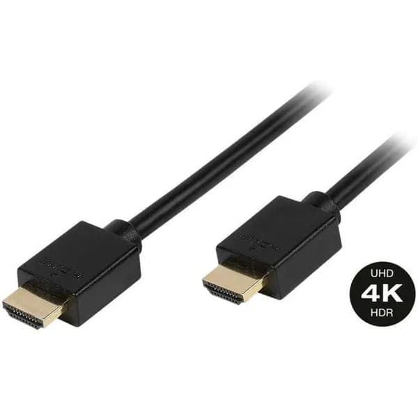 Cable negro HDMI High Speed Ethernet, 47159 VIVANCO, 2 metros - 1 ud - Imagen del producto en Findit