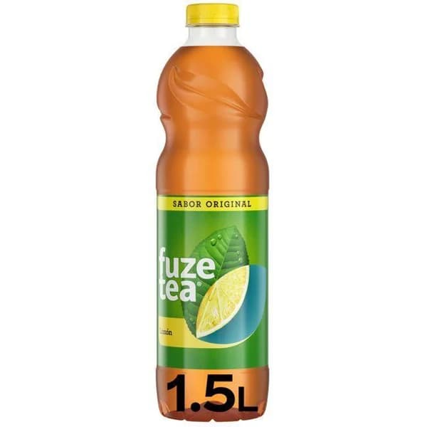 Refresco de té al limón FUZE TEA, botella 1,5 litros - 1.5 l - Imagen del producto en Findit