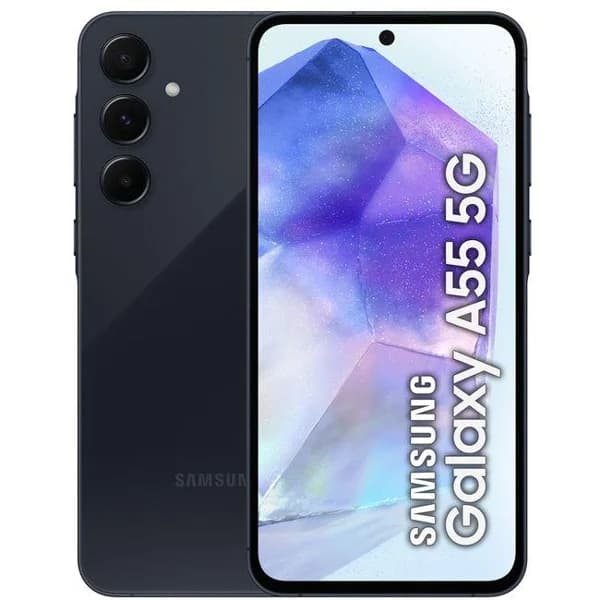 Smartphone libre black 5G, 8+256 GB, Galaxy A55 SAMSUNG - 1 ud - Imagen del producto en Findit