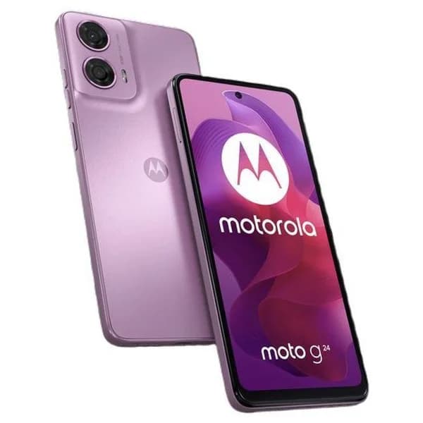 Smartphone libre pink,  8+128 GB  Moto G24 MOTOROLA - 1 ud - Imagen del producto en Findit
