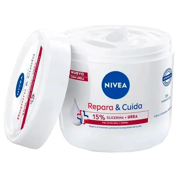 Crema Repara&Cuida 15% Glicerina y Urea NIVEA, tarro 400 ml - 0.4 l - Imagen del producto en Findit