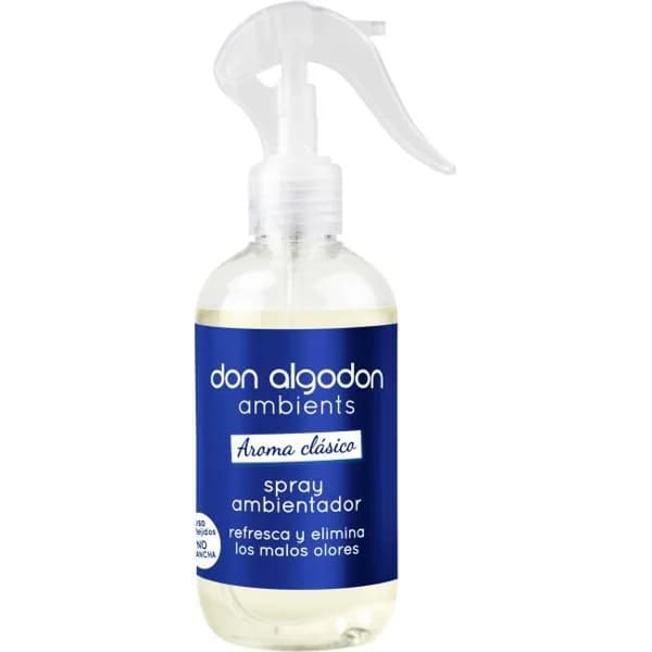 Ambientador clásico DON ALGODON, spray 250 ml - 0.25 l - Imagen del producto en Findit