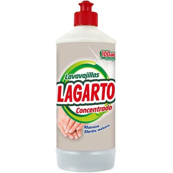 Lavavajillas a mano delicado LAGARTO, botella 750 ml - 0.75 l - Imagen del producto en Findit