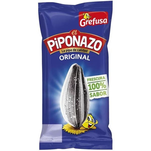 Pipas con sal original PIPONAZO, bolsa 95 g - 0.1 kg - Imagen del producto en Findit