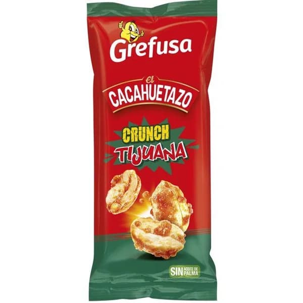 Cacahuete crunch GREFUSA, bolsa 100 g - 0.1 kg - Imagen del producto en Findit