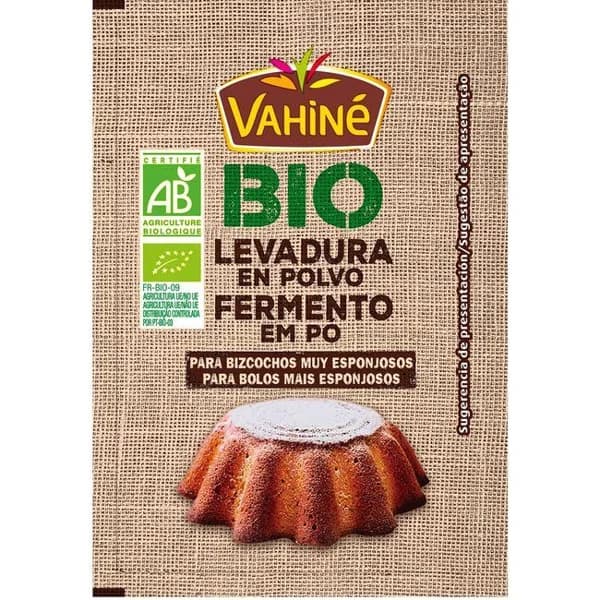 Levadura en polvo bio VAHINÉ, bolsa 35 g - 1 ud - Imagen del producto en Findit