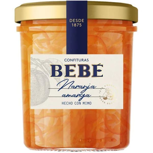 Confitura de naranja amarga BEBÉ, frasco 370 g - 0.37 kg - Imagen del producto en Findit