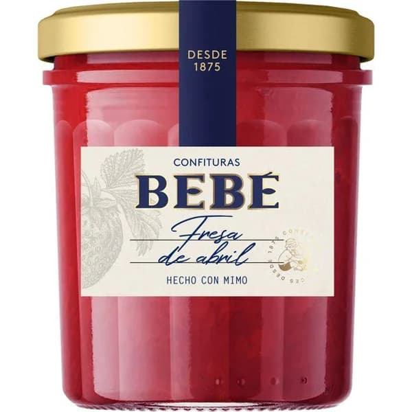 Confitura de fresa BEBÉ, frasco 370 g - 0.37 kg - Imagen del producto en Findit