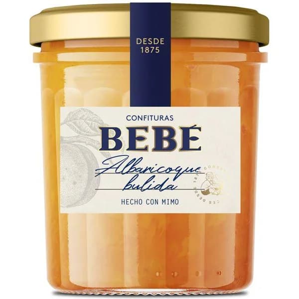 Confitura de albaricoque BEBÉ, frasco 370 g - 0.37 kg - Imagen del producto en Findit