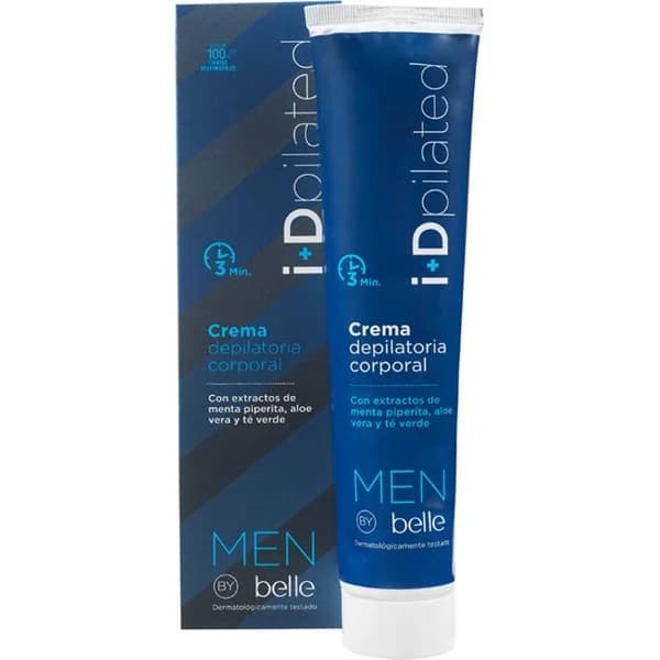 Crema depilatoria para hombre MEN by BELLE, tubo 200 ml - 1 ud - Imagen del producto en Findit