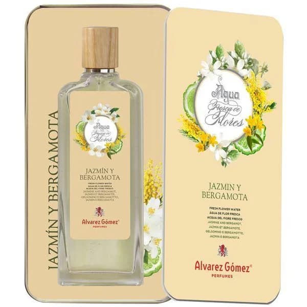 Agua fresca de jazmín y bergamota ÁLVAREZ GÓMEZ, lata 150 ml - 1 ud - Imagen del producto en Findit