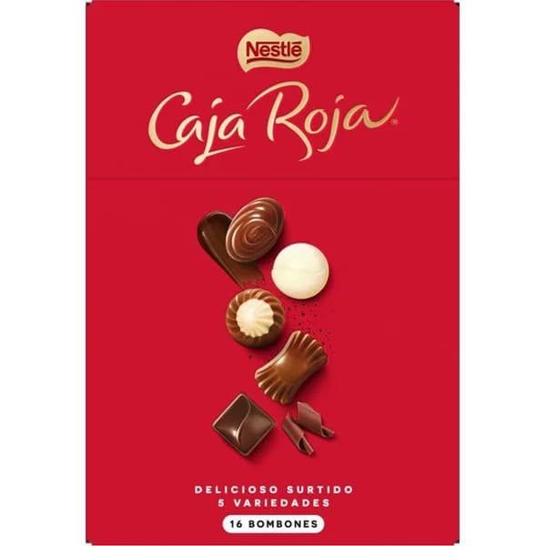 Bombones NESTLÉ CAJA ROJA, caja 143 g - 0.14 kg - Imagen del producto en Findit