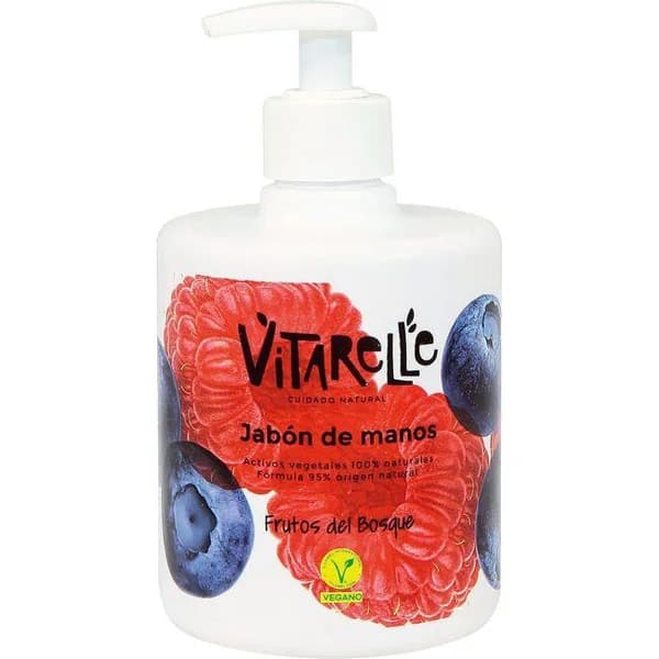 Jabón olor frutas del bosque VITARELLE, dosificador 500 ml - 0.5 l - Imagen del producto en Findit