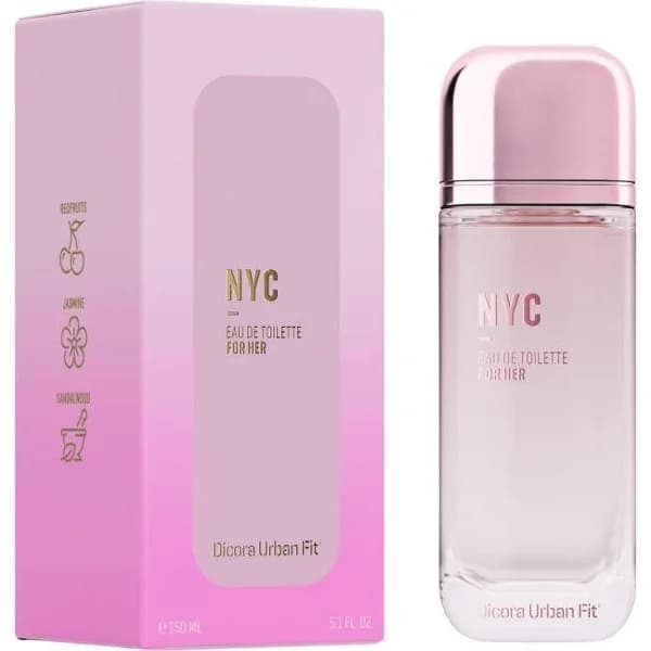 Colonia para mujer Nyc DICORA URBAN FIT, vaprizador 150 ml - 1 ud - Imagen del producto en Findit