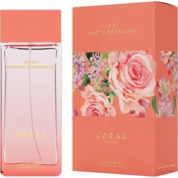 Colonia para mujer Coral VICKY M. BERROCAL, vaporizador 100 ml - 1 ud - Imagen del producto en Findit