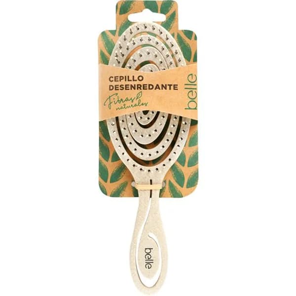 Cepillo desenredante fibras natural BELLE, 1 ud - 1 ud - Imagen del producto en Findit
