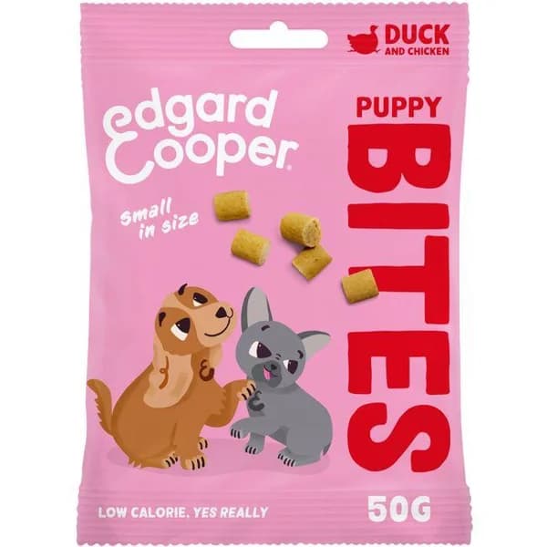 Bocaditos de pavo para cachorro EDGARD&COOPER, bolsa 50 g - 0.05 kg - Imagen del producto en Findit