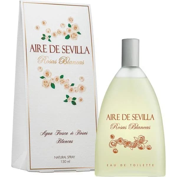 Colonia Rosas Blancas AIRE DE SEVILLA, vaporizador 150 ml - 1 ud - Imagen del producto en Findit
