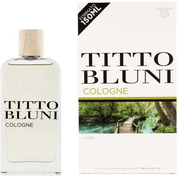 Colonia para hombre Cologne TITTO BLUNI, vaporizador 150 ml - 1 ud - Imagen del producto en Findit