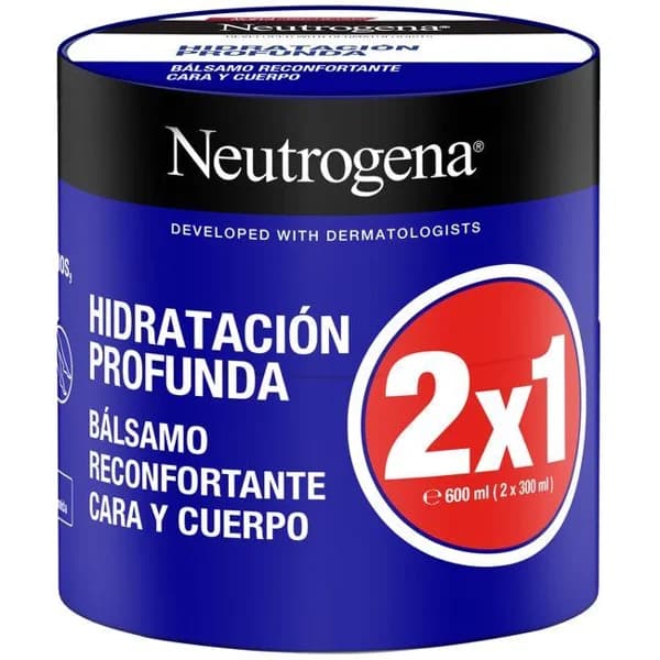 Bálsamo Hidratación Profunda NEUTROGENA, pack 2x300 ml - 0.6 l - Imagen del producto en Findit