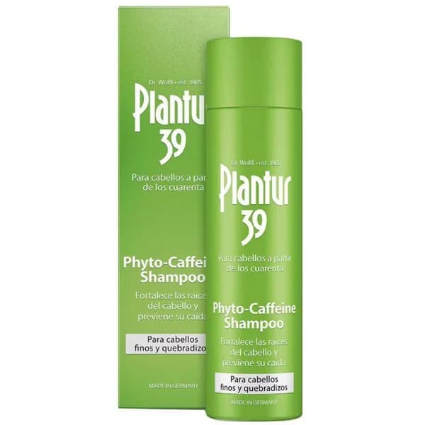 Champú cabellos finos y quebradicos PLANTUR 39, bote 250 ml - 0.25 l - Imagen del producto en Findit
