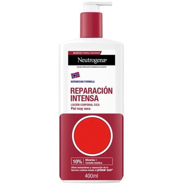 Loción Reparación Intensa NEUTROGENA, dosificador 400 ml - 0.4 l - Imagen del producto en Findit
