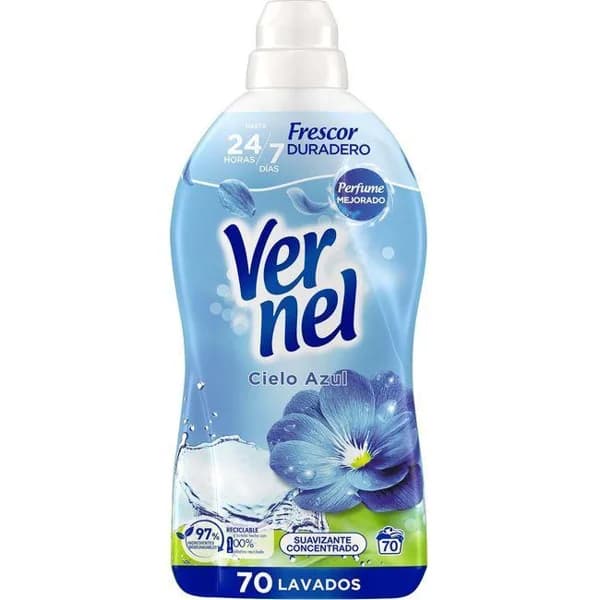 Suavizante cielo azul VERNEL, botela 60 dosis - 60 ud - Imagen del producto en Findit