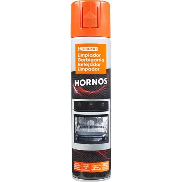Limpiador de hornos EROSKI, spray 300 ml - 0.3 l - Imagen del producto en Findit