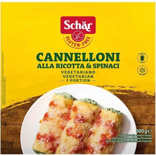 Bontá it cannelloni sin gluten SCHAR, bandeja 300 g - 0.3 kg - Imagen del producto en Findit