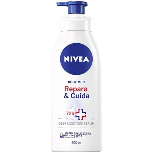 Body milk repara&cuida 72h NIVEA, dosificador 400 ml - 0.4 l - Imagen del producto en Findit