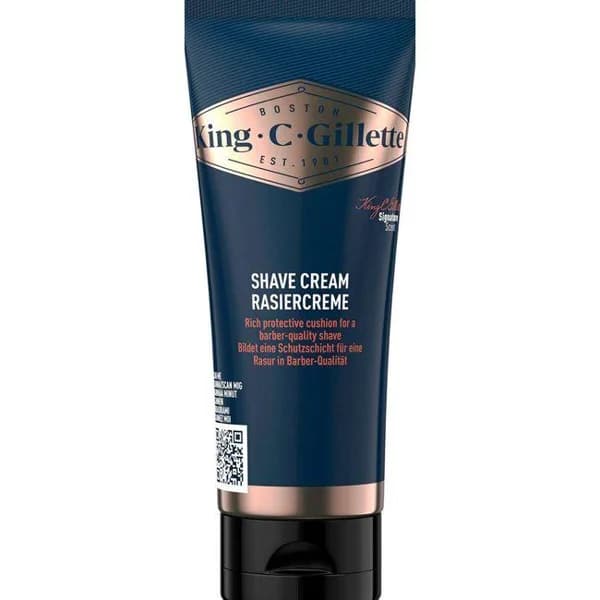 Crema de afeitar KINGCGILLETTE, tubo 175 ml - 1 ud - Imagen del producto en Findit