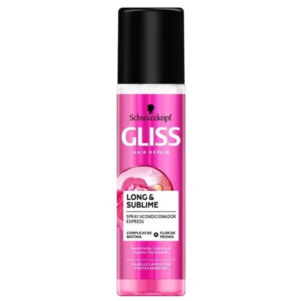 Acondicionador express GLISS LONG&SUBLIME, spray 200 ml - 1 ud - Imagen del producto en Findit