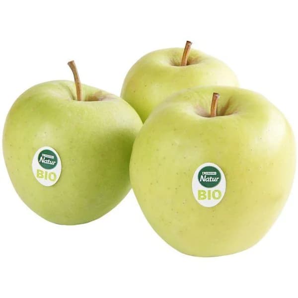 Manzana Golden eco EROSKI NATUR BIO, al peso, compra mínima 1 kg - 1 ud - Imagen del producto en Findit