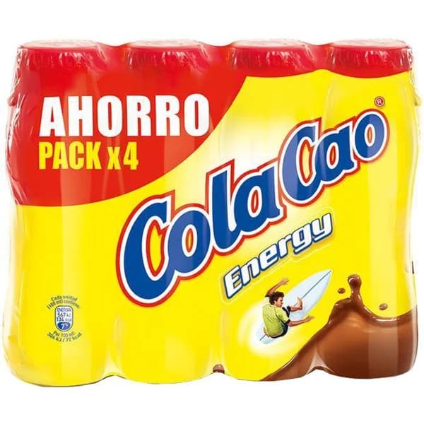 Batido de cacao COLACAO ENEREGY, pack 4x188 ml - 0.75 l - Imagen del producto en Findit