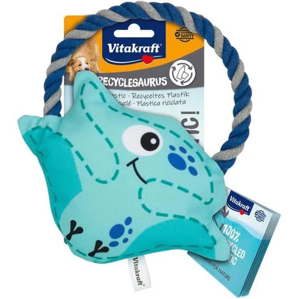 Juguete dino mordedor cuerda para perro VITAKRAFT, 1 ud - 1 ud - Imagen del producto en Findit