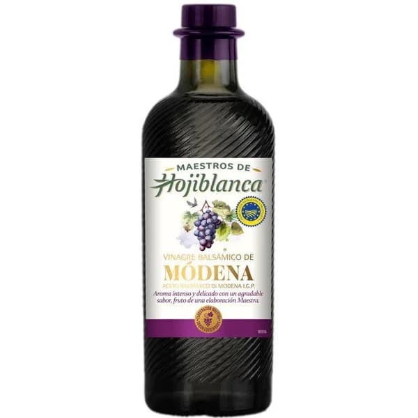Vinagre balsámico de Módena HOJIBLANCA, botella 25 cl - 0.25 l - Imagen del producto en Findit